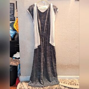 Maurices camo reversible jumpsuit Small